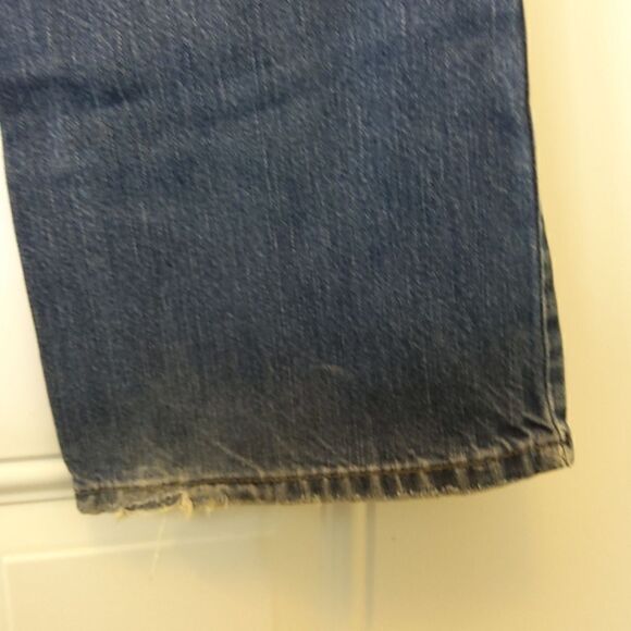 Levi's 527 boys blue five pocket bootcut jeans size (16R). - Picture 16 of 17